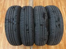 O 送料無料 即納 ダイハツ 純正 タントカスタム ムーヴカスタム ブラポリ 14 4H100 4.5J+45 155/65R14 ミラ キャンバス キャスト ウェイク_画像8