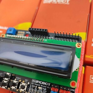 DFROBOT DFR0009シールド LCD arduino 8個セット 未使用 動作未確認 ジャンクの画像3