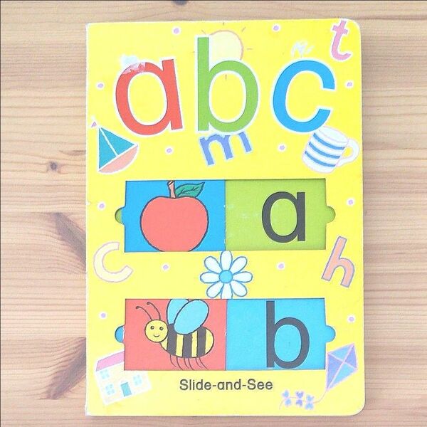 洋書絵本 「abc」 しかけ絵本 お家英語 アルファベット 英語教育 ort