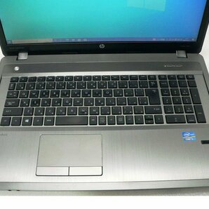 Windows10 HP ProBook 4740s Core i5-3230M 2.6GHz メモリ8GB HDD 320GB(SATA) 17.3インチ(1600x900) バッテリー完全消耗 AC欠品 の画像4