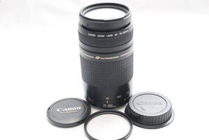 CANON ZOOM LENS EF 75-300mm 1:4-5.6Ⅱ良品 03-20-51