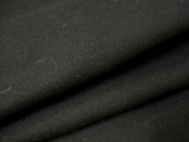 値下げSALE！◆生地 布帛タイプ ウール100％ジャケット生地 黒 150cm巾×2m◆3003◆_画像1