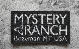 MYSTERY RANCH ミステリーランチ ベルクロワッペン アウトドアブラック 