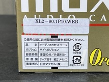 新品未開封 maxell カセットテープ 10個パック ハイポジ XL2-90.1P10.WEB XL2 マクセル 記録媒体/64245在★5_画像2