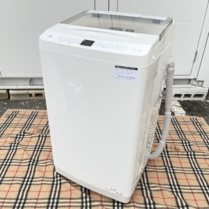 全自動電気洗濯機 【展示品】動作保証 Haier ハイアール JW-U70B 7.0kg 2023年製 お急ぎコース10分 しわケア脱水 028019 【中古】 / 20531