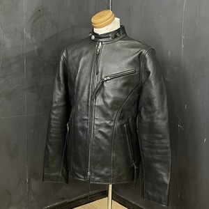 Liugoo Leathers 牛革 ライダースジャケット Lサイズ メンズ ブラック リューグレザーズ パキスタン製 /56888
