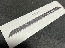 Apple｜Touch ID搭載Magic Keyboard ブラック 英語配列 テンキー付　極美品_画像1