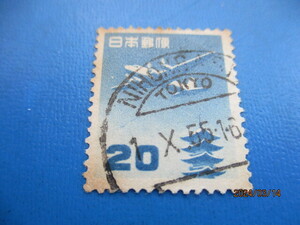 五重塔航空２０円　欧印