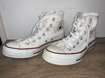 コンバース CONVERSE/オールスター キャンパス ハイカット白ホワイト23cm/ALLSTAR/ハイカットスニーカー/レディース23cm/スニーカー女性靴 _画像2