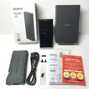 中古美品　動作確認済　SONY　ウォークマン　NW-ZX300G　128GB　ハイレゾ　大容量　付属品完備