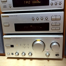 ★動作OK★ ONKYO D-062AX/A-905X/T-405X/C-705X/MD-105X オンキヨー システムコンポ リモコン付き_画像3