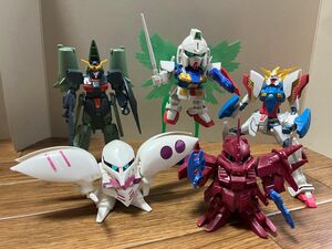 バンダイ　ガンプラ　キュベレイ　ザッパーザク　オーガンダム　カオスガンダム　？？ガンダム　完成品　まとめて 