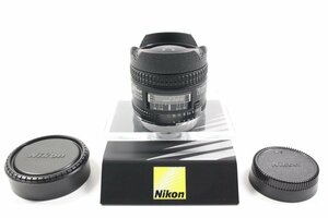 【 HORITA CAMERA 】B(良品) 2912 Nikon AI AF Fisheye-Nikkor 16mm F2.8 D 306702 ニコン 単焦点 魚眼 フィッシュアイ フルサイズ対応