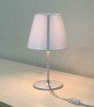 美品■Artemide/アルテミデ■MELAMPO Notte/メランポ ノッテ テーブルランプ シルバー★埼玉発送★_画像2