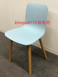 khnzpx8173様専用■Vitra/ヴィトラ■HAL RE Wood/ハル RE ウッド プラスチックチェア　4脚セット★埼玉発送★