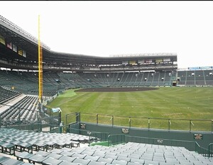 4月10日 (水) 甲子園　阪神タイガース vs 広島東洋カープ　ライト外野指定席　2枚　32段　4/10