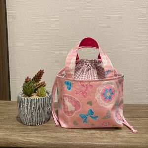 ハンドメイド　お弁当袋　ランチバッグ