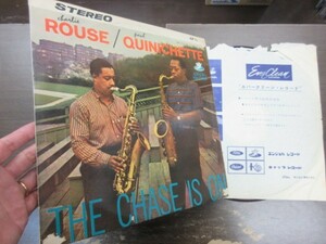 三D1■LP■エンジェル 赤盤!!　チャーリー・ラウズ（Charlie Rouse）＆　Paul Quinichette／ペラ