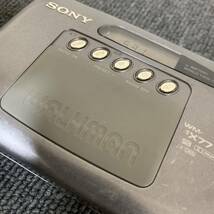 SONY WM-FX77 ソニー カセットウォークマン カセットプレーヤー ポータブルカセットプレーヤー WALKMAN_画像2