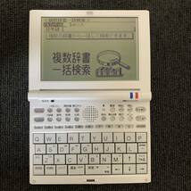 SII SR-V5020 電子辞書 セイコー フランス語 和仏 仏和_画像1