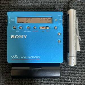 SONY MD WALKMAN ソニー MDウォークマン MZ-R900 ブルー