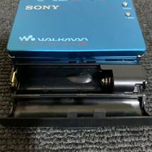 SONY MD WALKMAN ソニー MDウォークマン MZ-R900 ブルー_画像7