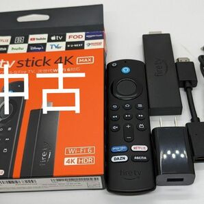 中古　 Amazon Fire Stick TV 4K Max　第1世代　 ファイヤースティック