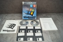 マイクロソフト　WindowsNT　4.0　Workstation　日本語版　PC9800　PC／AT互換機インストールディスク　箱傷み　プロダクトあり_画像1