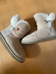 ugg アグ ムートンブーツ ショート ベージュ 22cm