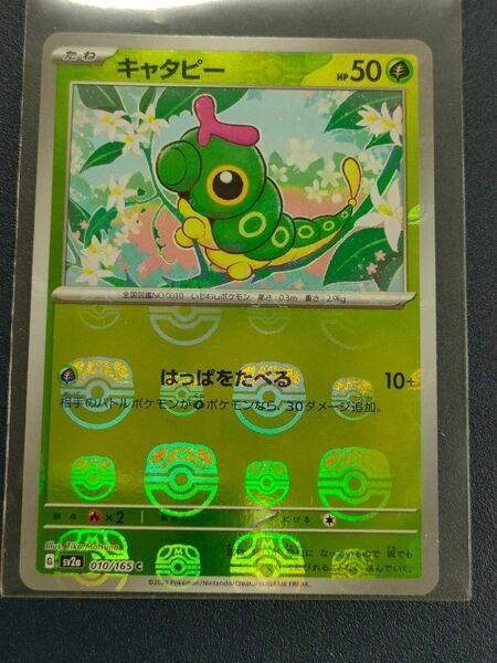 ポケモンカード　 マスターボールミラー　キャタピー