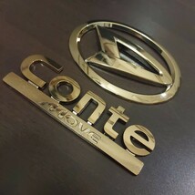 DAIHATSU MOVE CONTE GOLD EMBLEM ダイハツ ムーヴ コンテ リア ゴールドエンブレム VIP LUXURY ビップ ラグジュアリー 後期 マイナー後_画像3