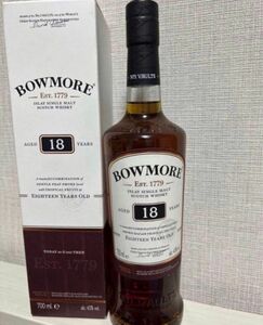 ボウモア 18年 BOWMORE 18年　アルコール　43％容量　700ml