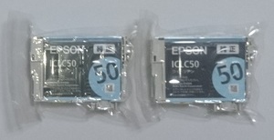 EPSON エプソン 純正 インク カート リッジ ライトシアン ICLC50 新品 未開封 ②