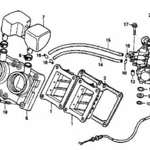 ホンダ純正燃料ホース 内径3.0mm / 1m フューエル ホース 流用 オイルパス チューブ 補修用 MC11 MC16 NSR250R MC21 MC28 MD24 CRM250 MD32の画像5