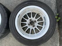 エンケイ RC-T5 15インチ6.5J+45 4H100 ２本セット　ENKEI ネオバAD08R 195/55R15_画像7