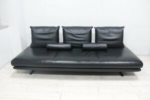 ligne roset リーンロゼ 3人掛けソファ PRADO プラド 3P ボルスター付 定価212万円　カッシーナやアルフレックス、B＆Bイタリアお好きな方