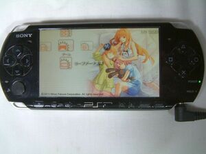 ☆SONY PSP-3000(ピアノ　ブラック) 動作確認済み ハードケース・ゲーム付