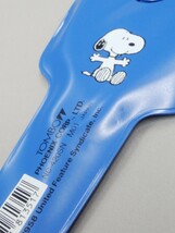 SNOOPY♪スヌーピー♪ビニールケース付き ハサミ/はさみ♪ブルー トンボ鉛筆 TOMBOW SUGAR 廃盤当時物 レトロ_画像5