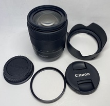 CANON ZOOM LENZ EF-s 18-135mm 1:3.5-5.6 IS USM　超美品　プロテクター・フード付き_画像2