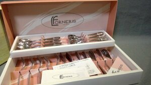 【食器】未使用 【60サイズ】 ≪FORNERIS≫　カトラリーセット 18点 ルチアーノ・フォルネリス272050025a6b888