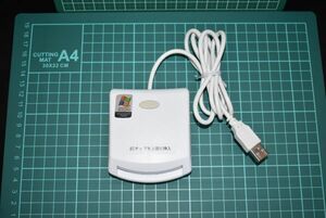 [ free shipping ] IC card reader conversion expert contact type e-tax decision report my number card correspondence USB used 