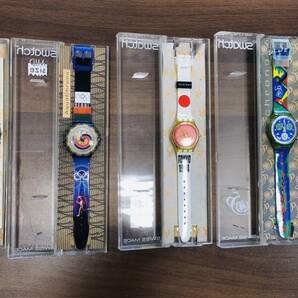 【9032】スウォッチ まとめ swatch オリンピック 腕時計 ケース付きの画像2