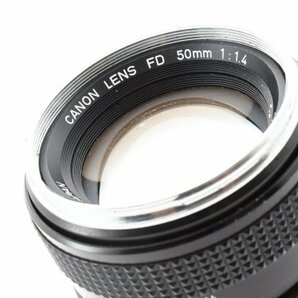 ADS3286★ 外観美品 ★ キヤノン Canon FD 50mm F1.4の画像10