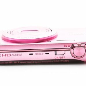 ADS3280★ 美品 ★ ソニー SONY DSC-WX200 ピンク Cyber-shot デジタルカメラの画像10