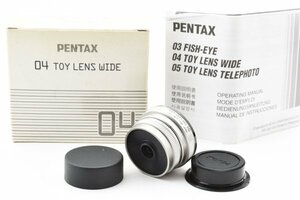 ADS3279★ 超美品 ★ ペンタックス PENTAX Q TOY LENS WIDE 04 6.3mm F7.1