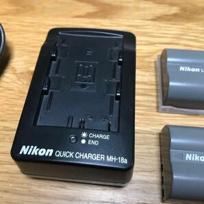 Nikon◆ニコン 純正 バッテリー クイックチャージャー MH-18a + EN-EL3e◆の画像2