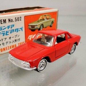 ★珍品 当時物 ホンコン製 ダイヤペット ランチア フラビア クーペ ２人、犬 乗車 1/43 ★