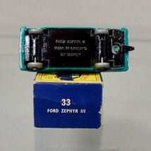 ★MATCHBOX 33B (シルバータイヤ) フォード ゼファー　6,5cm レズニー／マッチボックス★_画像4