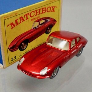 ★MATCHBOX 32B ジャガーEタイプ 6,5cm　レズニー／マッチボックス★