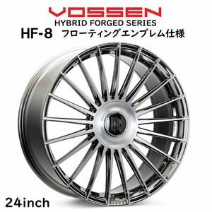 VOSSEN HF8 24インチ ホイール LEXUS LX570 24inch 10J 1台分 天面ブラッシュド フローティングエンブレム仕様